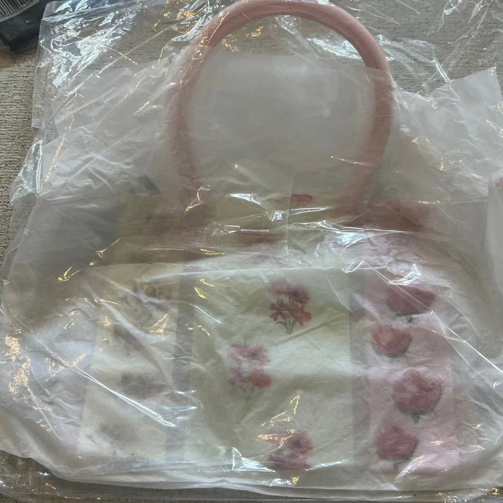 Vintage Avon Cosmetic Bags Lot 10pc New‎ in Packaging Floral Metallic Organizer